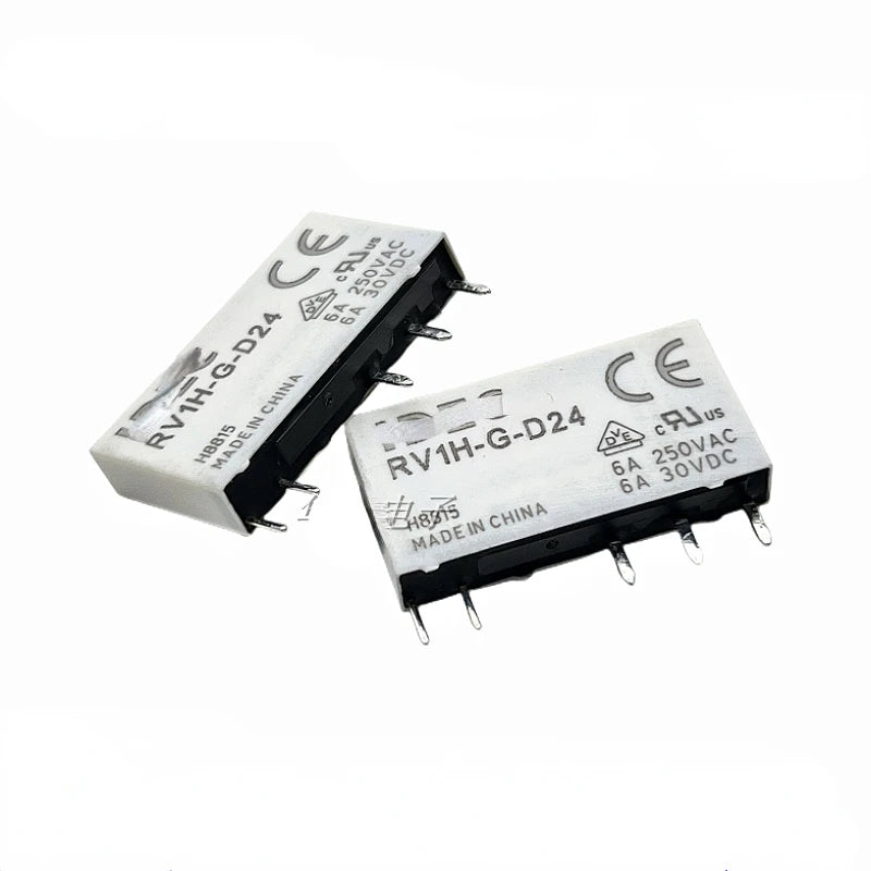 2-10pcs RV1H-G-D24 New Original 24VDC 6A 24V 5-pin One-on-one-off Relay