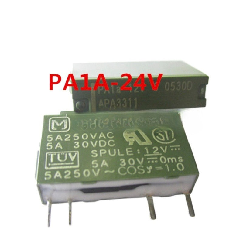 5-100pcs Original Authentic PAlA Relay PA1A-24V PA1A-24 APA3312 4 Pin 5A